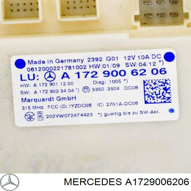 Купити A1729006206 Mercedes 