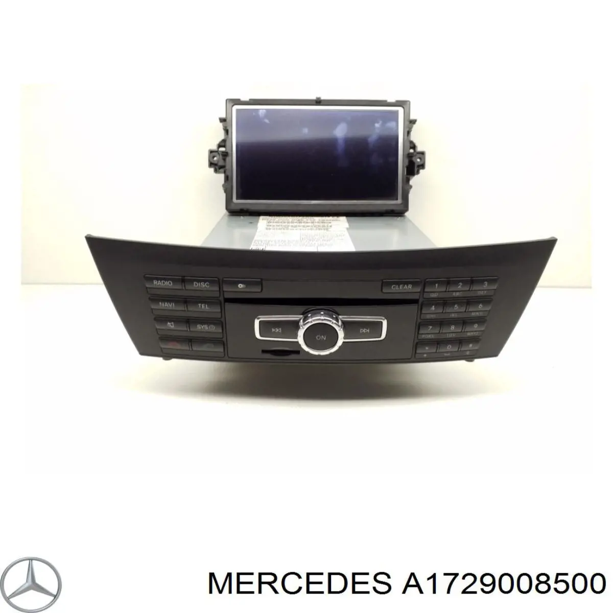Дисплей багатофункціональний A1729008500 Mercedes