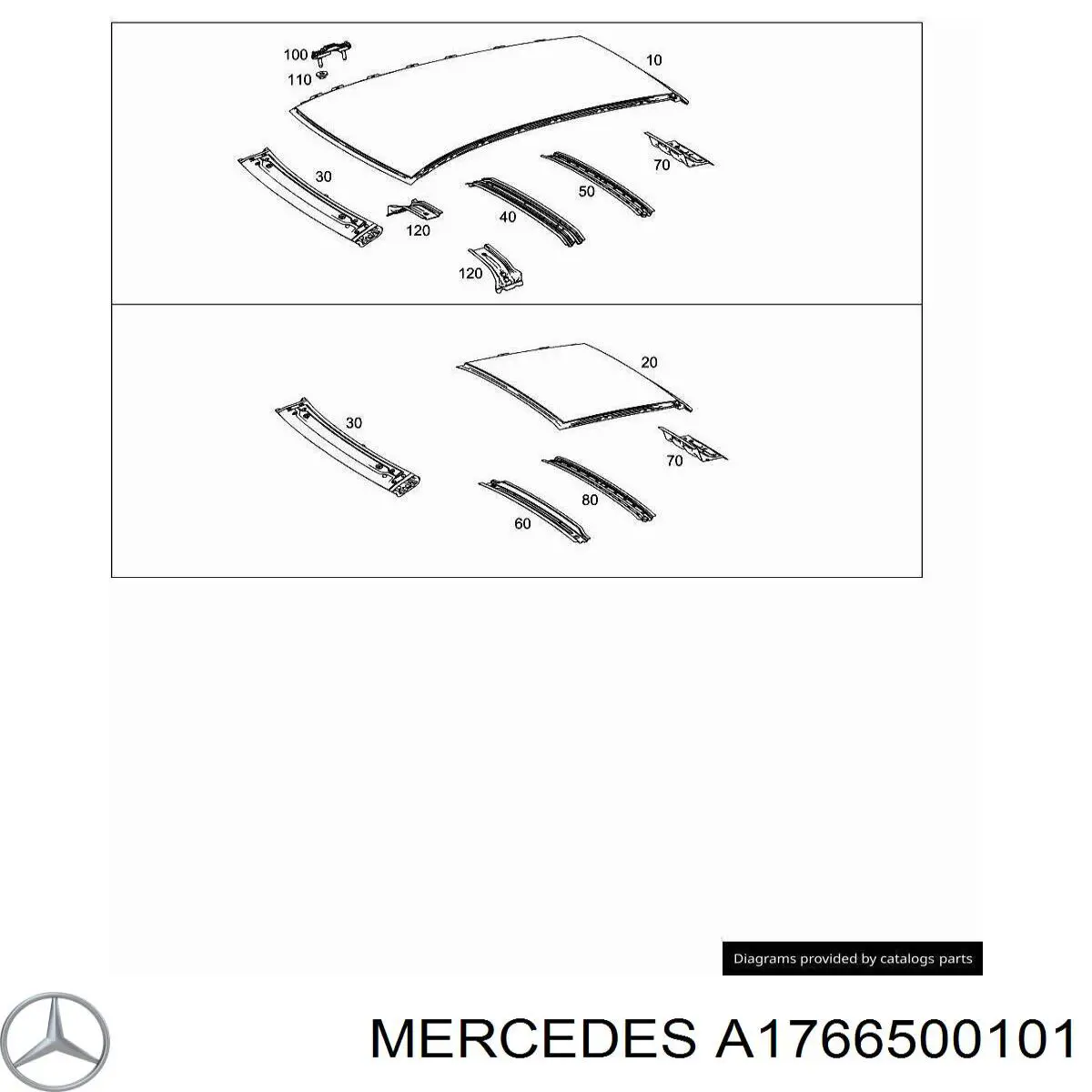  A1766500101 Mercedes