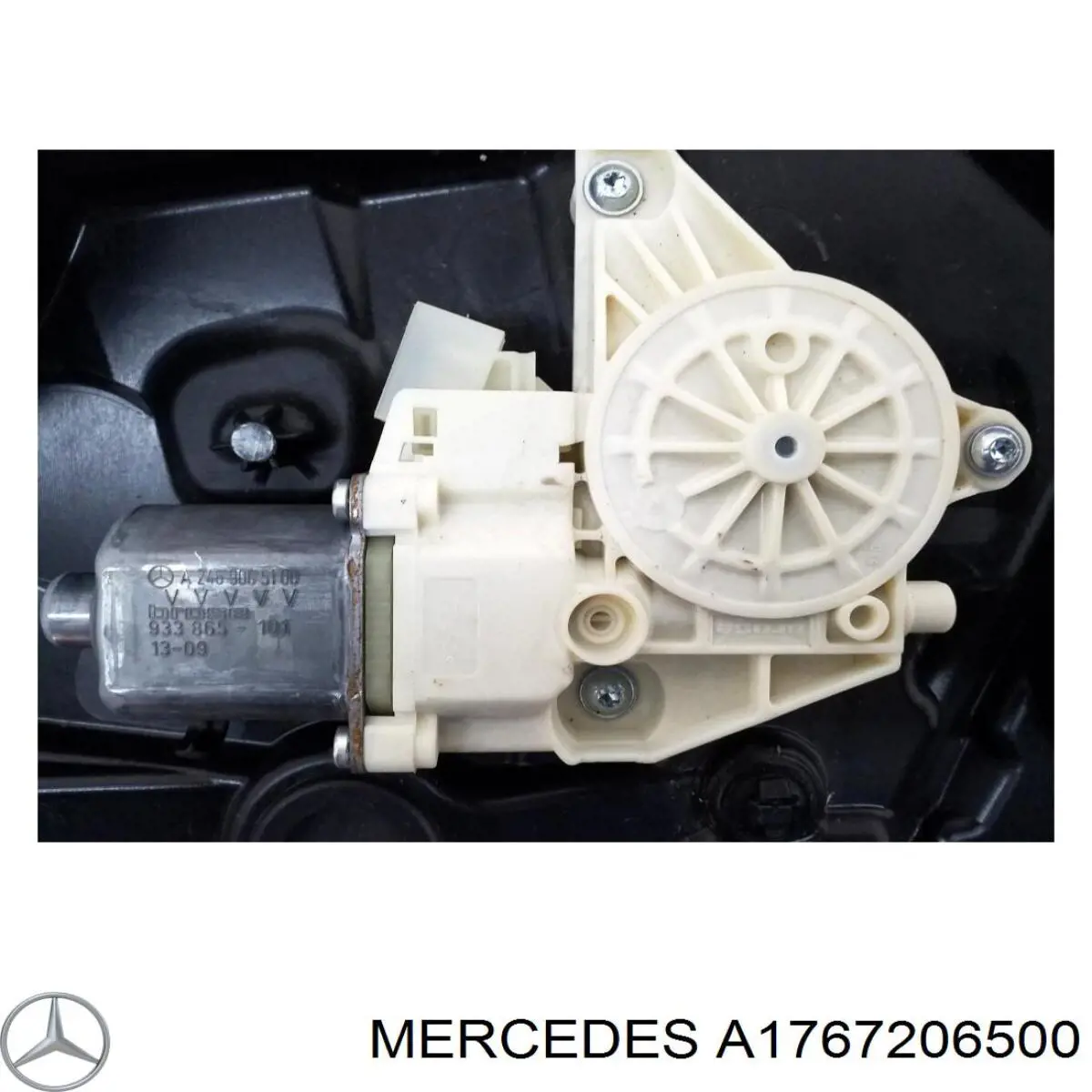 Склопідйомник передньої лівої двері A1767206500 Mercedes