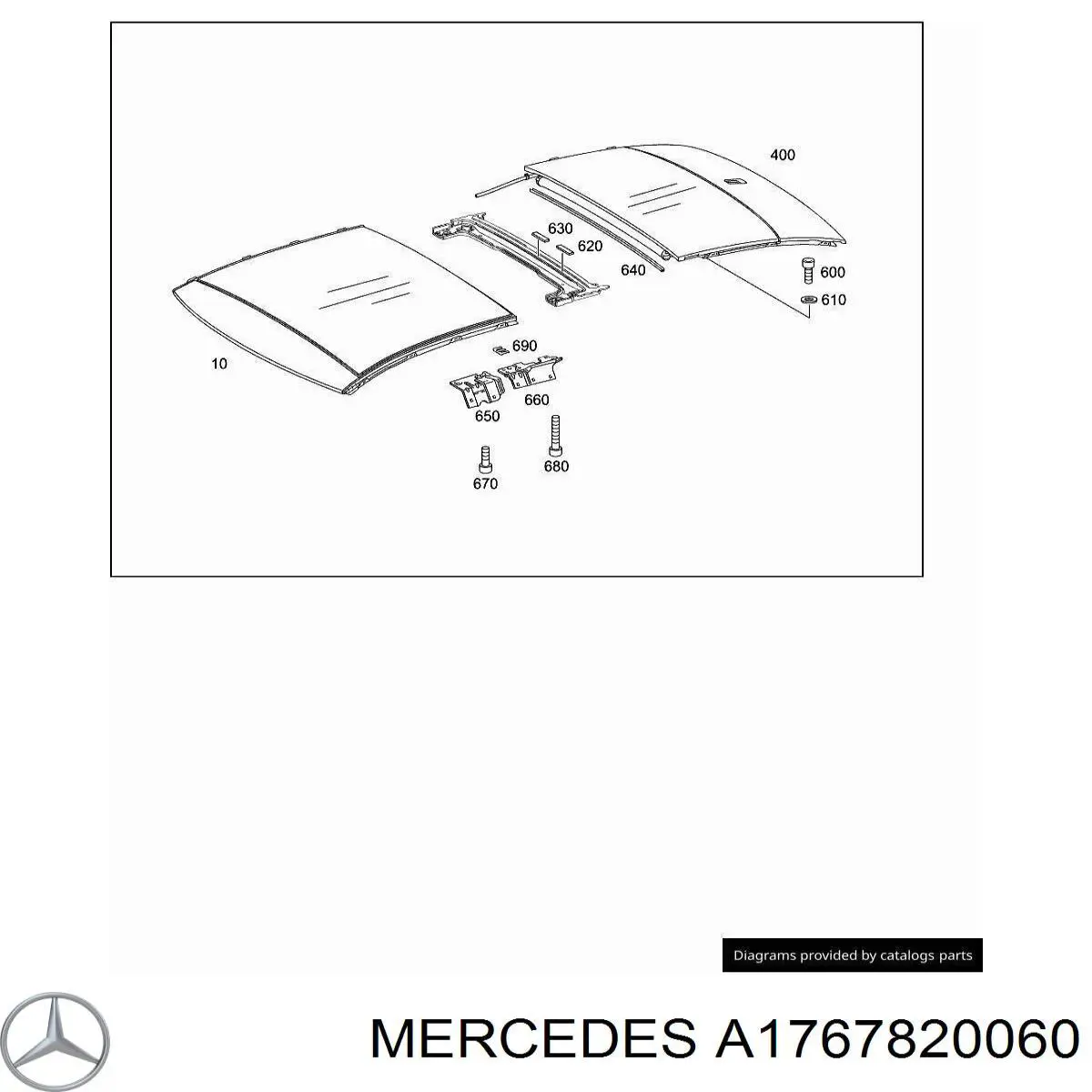  Mercedes A1767820060 ціна, від  USD