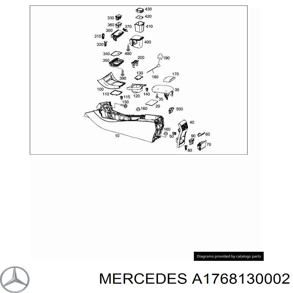A1768130002 Mercedes 