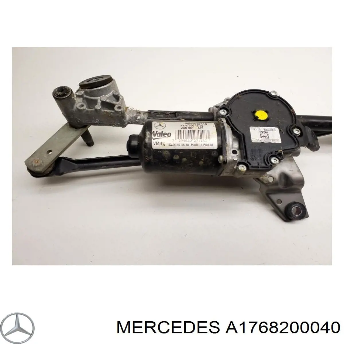 Трапеція щіток лобового скла Mercedes A1768200040 ціна, від 25.34 USD