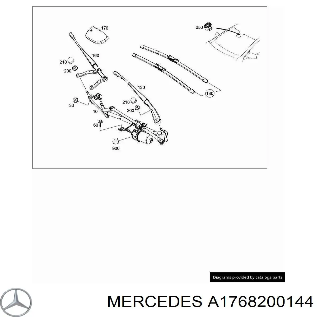 A1768200144 Mercedes 