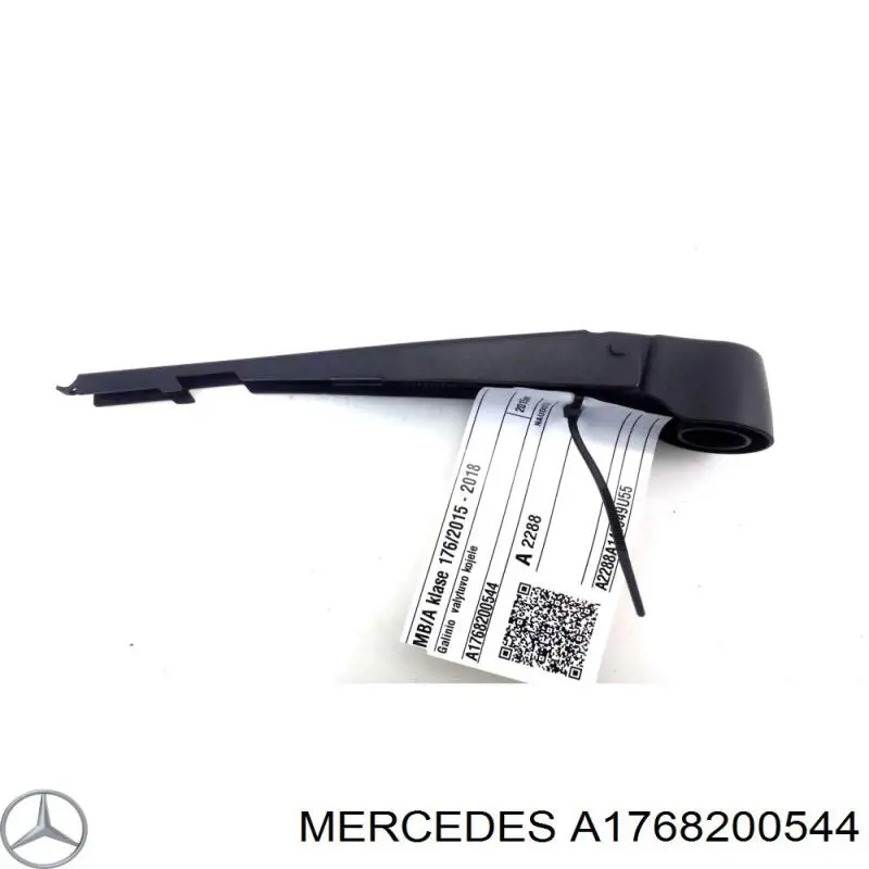 Купити A1768200544 Mercedes Важіль-поводок склоочисника заднього скла