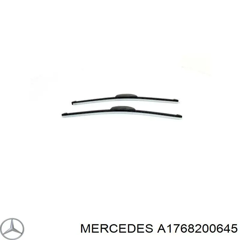 Щітка-двірник лобового скла, комплект з 2-х шт. Mercedes A1768200645 ціна, від 24.26 USD