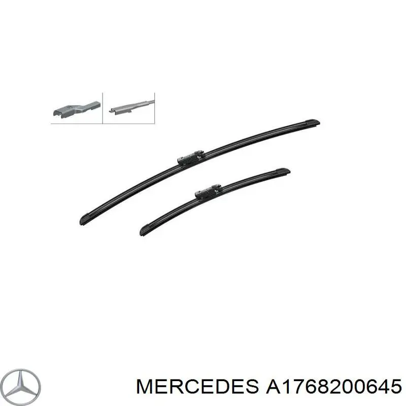 A1768200645 Mercedes Склоочисники лобового скла