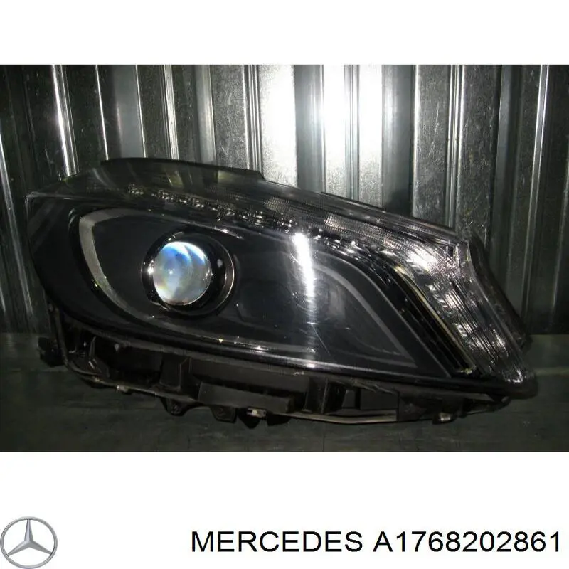 Основна фара - вставка Mercedes A1768202861 ціна, від 705.38 USD