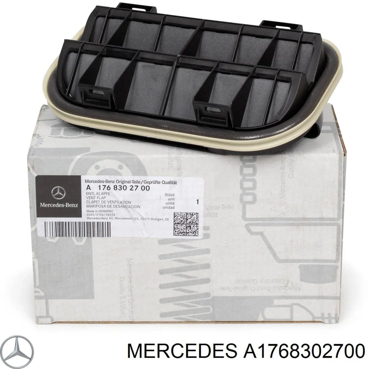 Решітка вентиляційна задня Mercedes A176830270064 ціна, від 21.46 USD