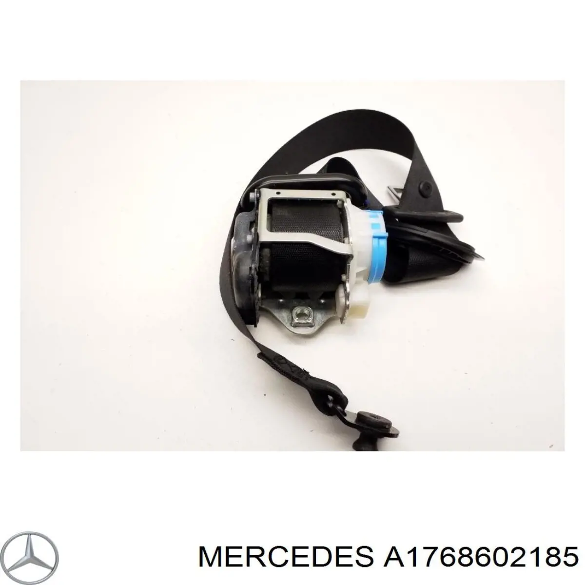 Пасок безпеки передній лівий Mercedes A1768602185 ціна, від 91.24 USD