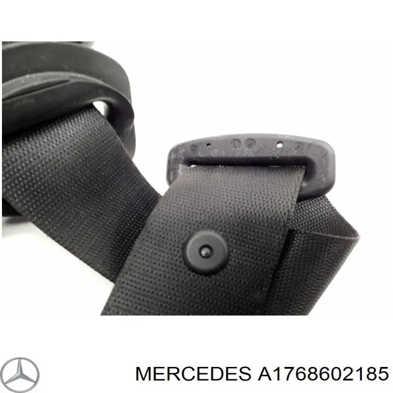 Пасок безпеки передній лівий A1768602185 Mercedes