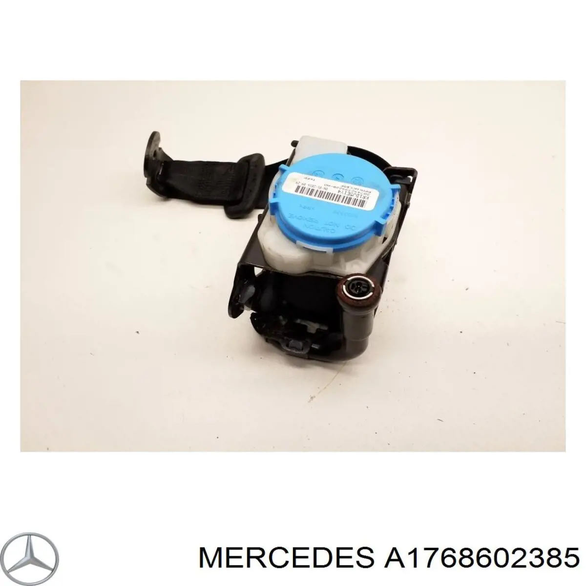 Пасок безпеки задній Mercedes A1768602385 ціна, від 92.42 USD
