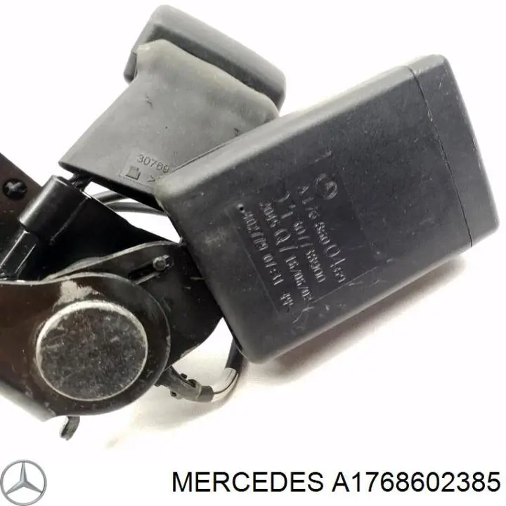 Пасок безпеки задній A1768602385 Mercedes