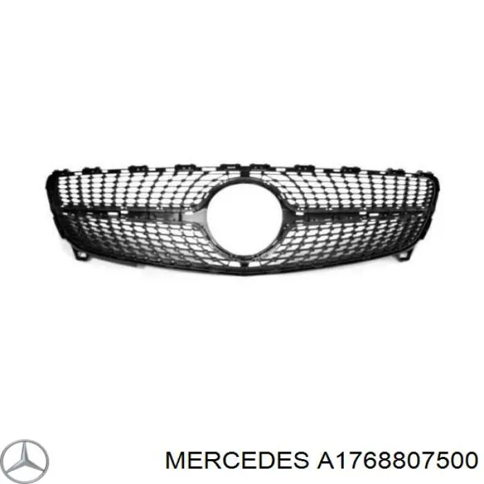 A1768807500 Mercedes Решітка радіатора