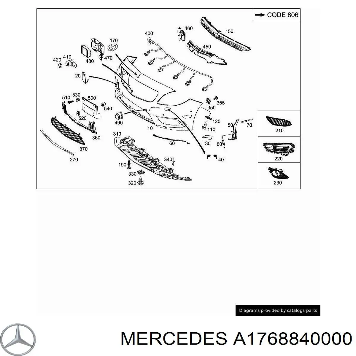  A1768840000 Mercedes