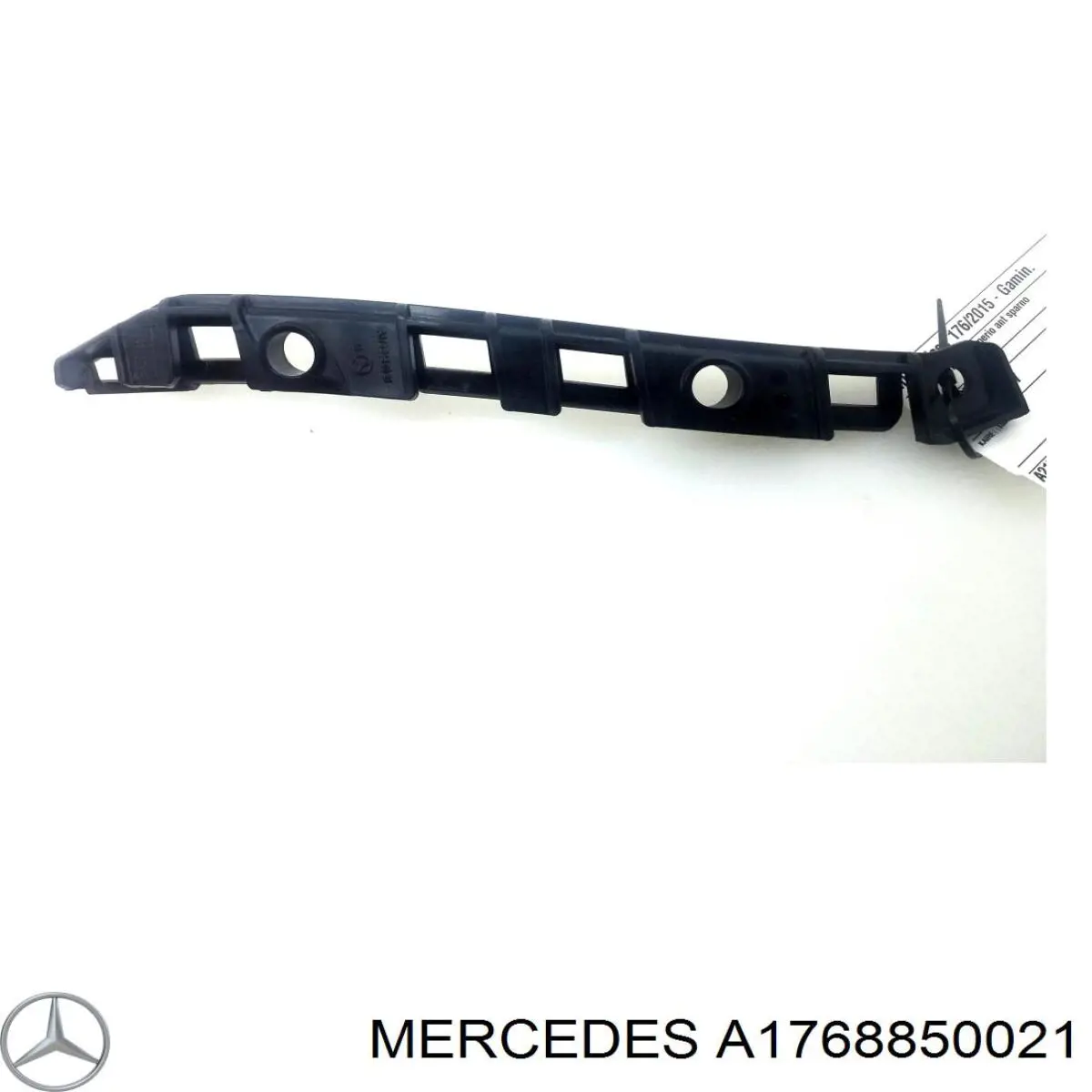 A1768850021 Mercedes Кронштейн бампера заднього, зовнішній лівий