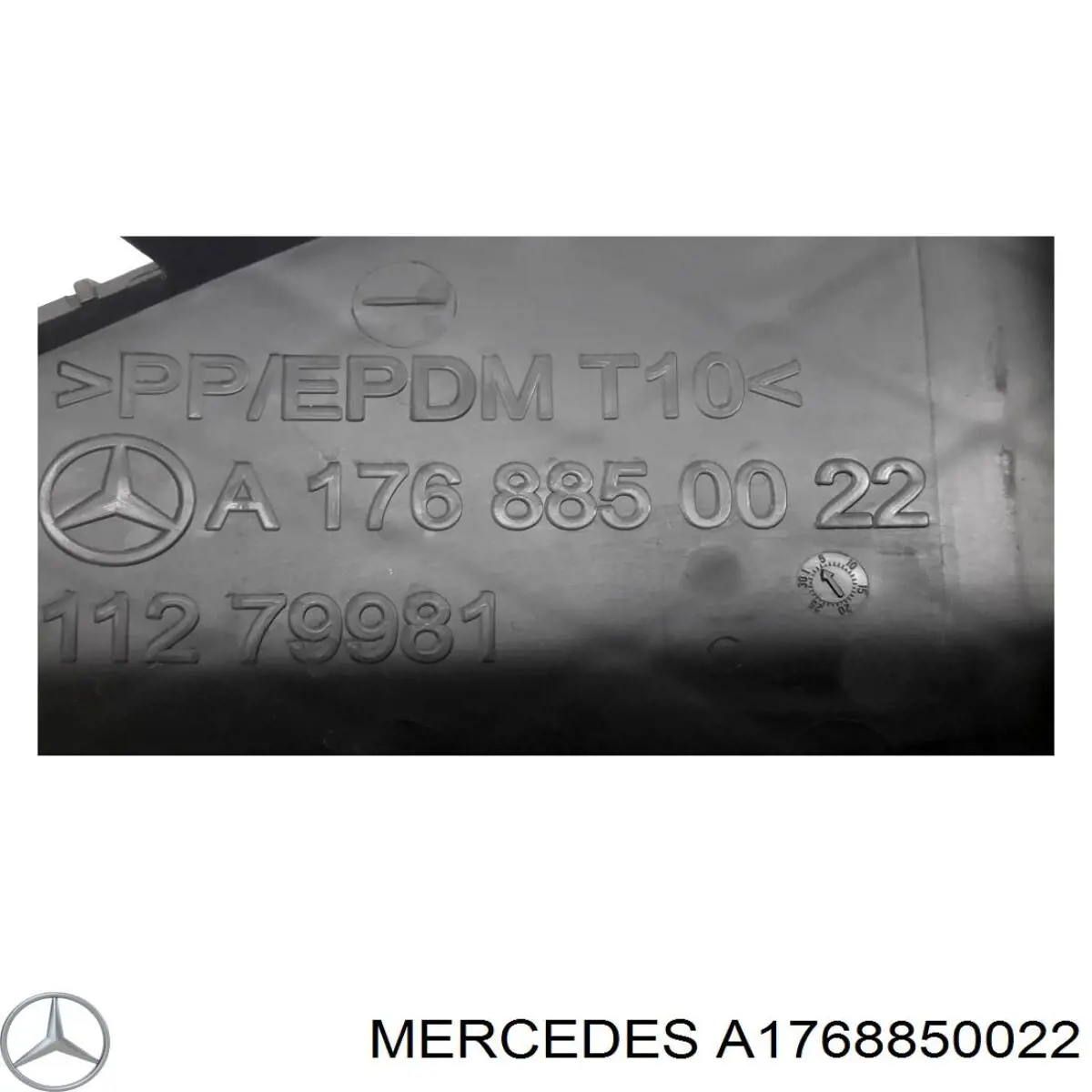 Решітка переднього бампера, центральна Mercedes A1768850022 ціна, від 35.47 USD