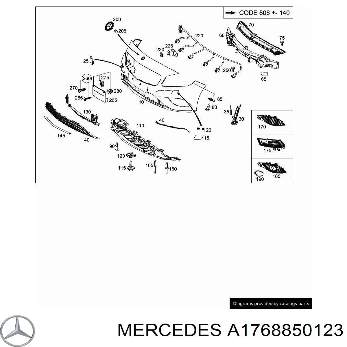  A1768850123 Mercedes