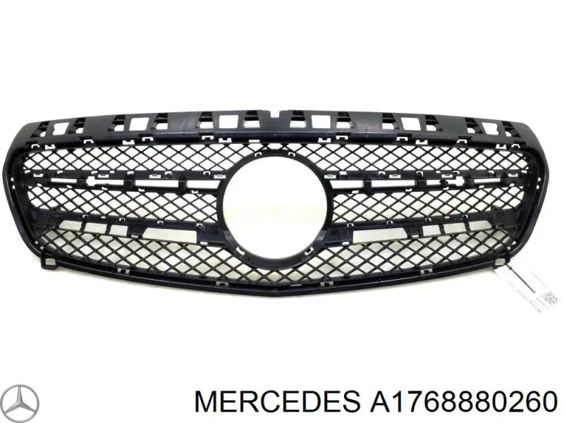 Купити A1768880260 Mercedes Захисна решітка радіатора