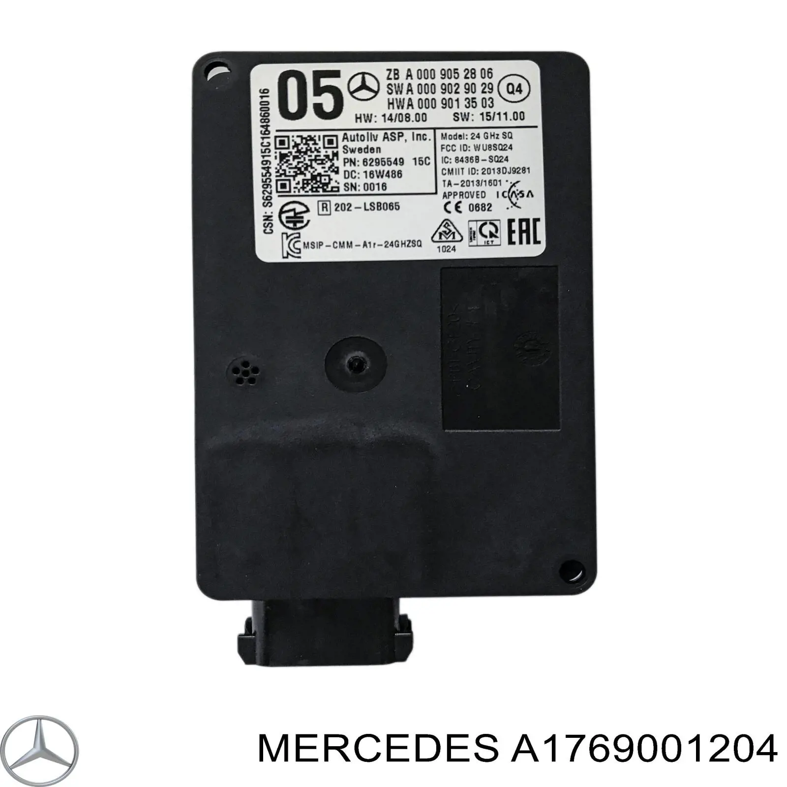 Модуль керування (ЕБУ) світлом фар A1769001204 Mercedes