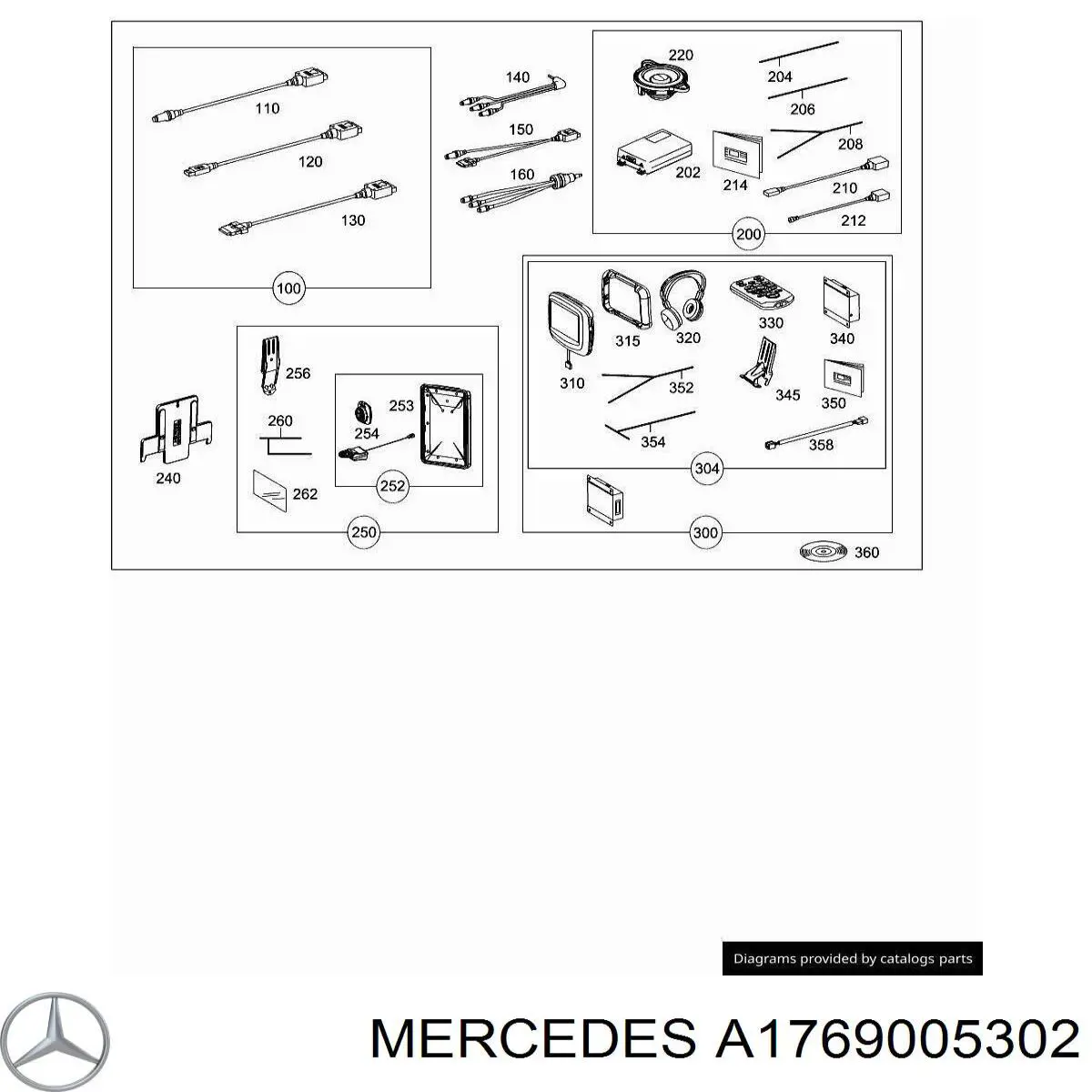 A1769005302 Mercedes 