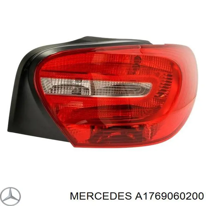Задні ліхтарі Mercedes A1769060200 ціна, від 94.95 USD