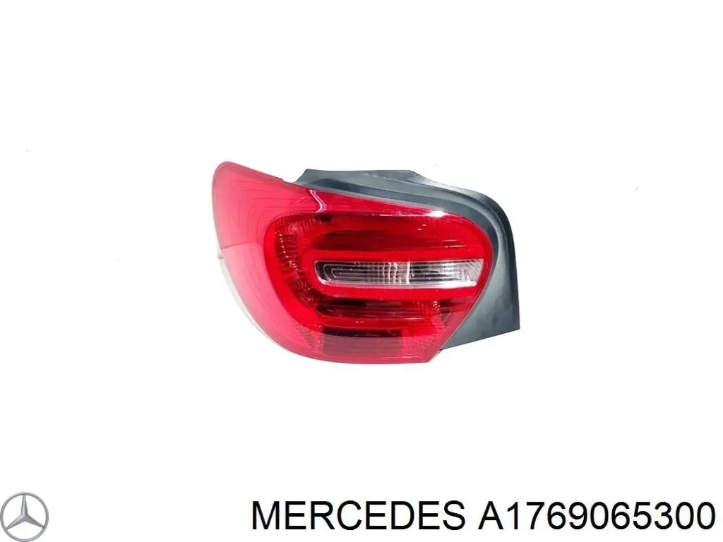 Задня ліва зовнішня фара Mercedes A1769065300 ціна, від 426.27 USD