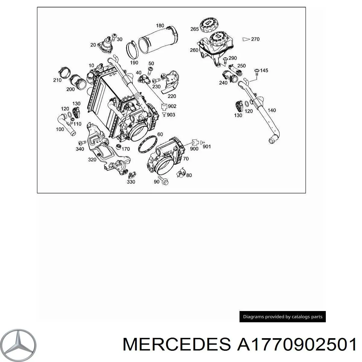 Купити CI540000P Mahle Original Радіатор интеркуллера