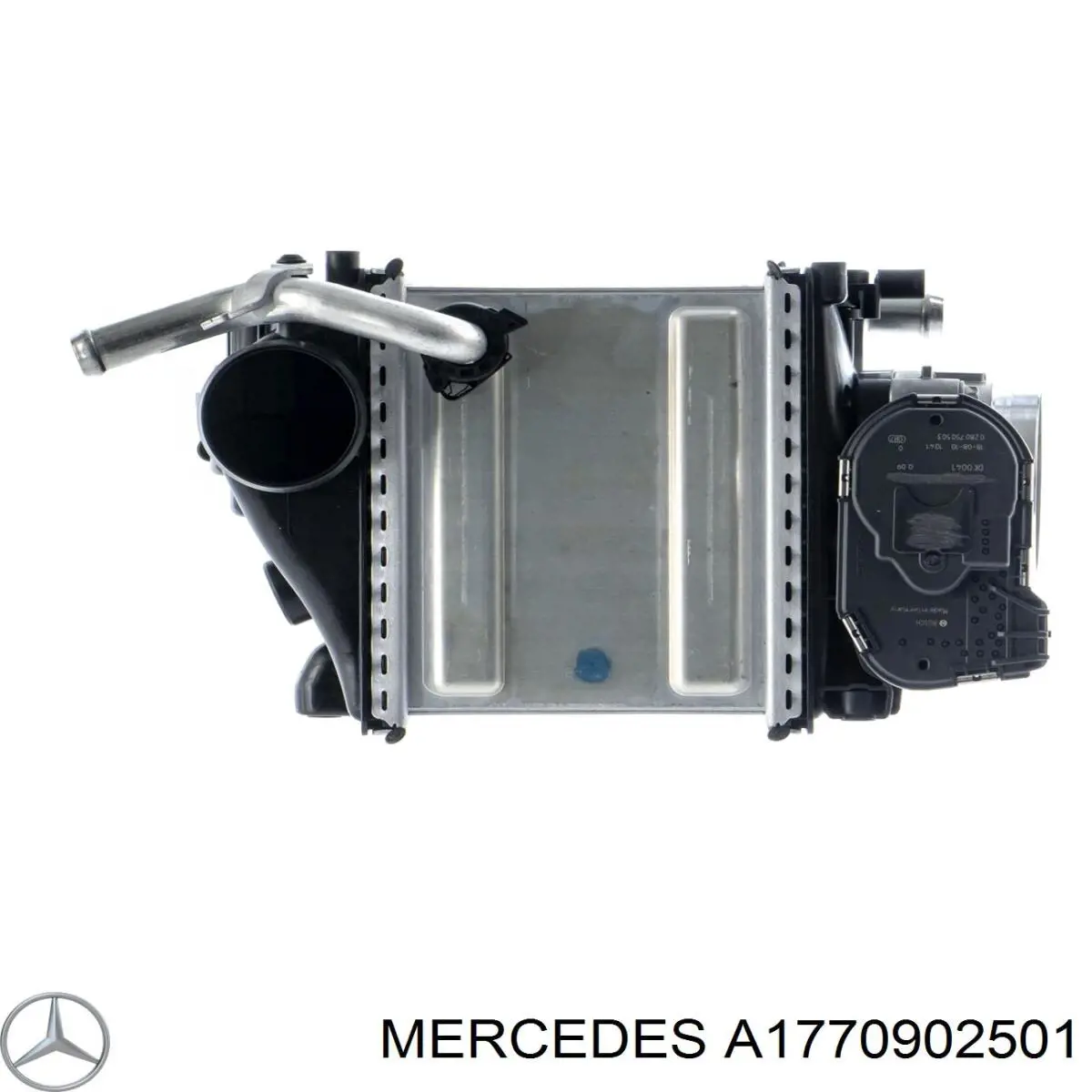 Купити A1770902501 Mercedes Радіатор интеркуллера