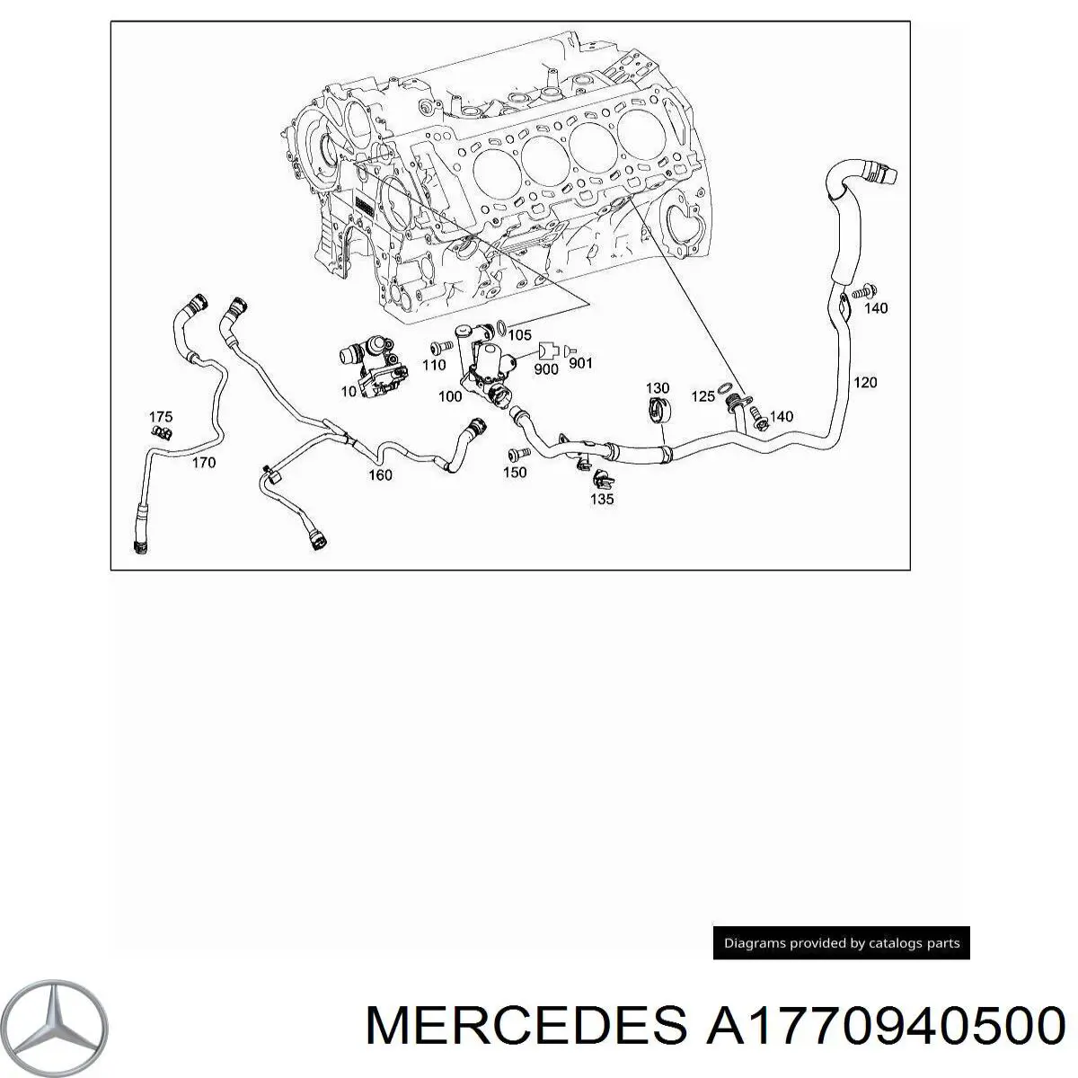  Mercedes A1770940500 ціна, від 5.85 USD