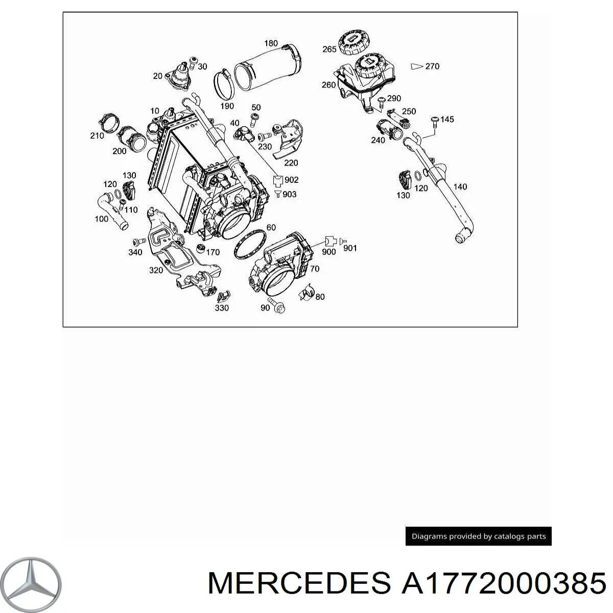 A1772000385 Mercedes 