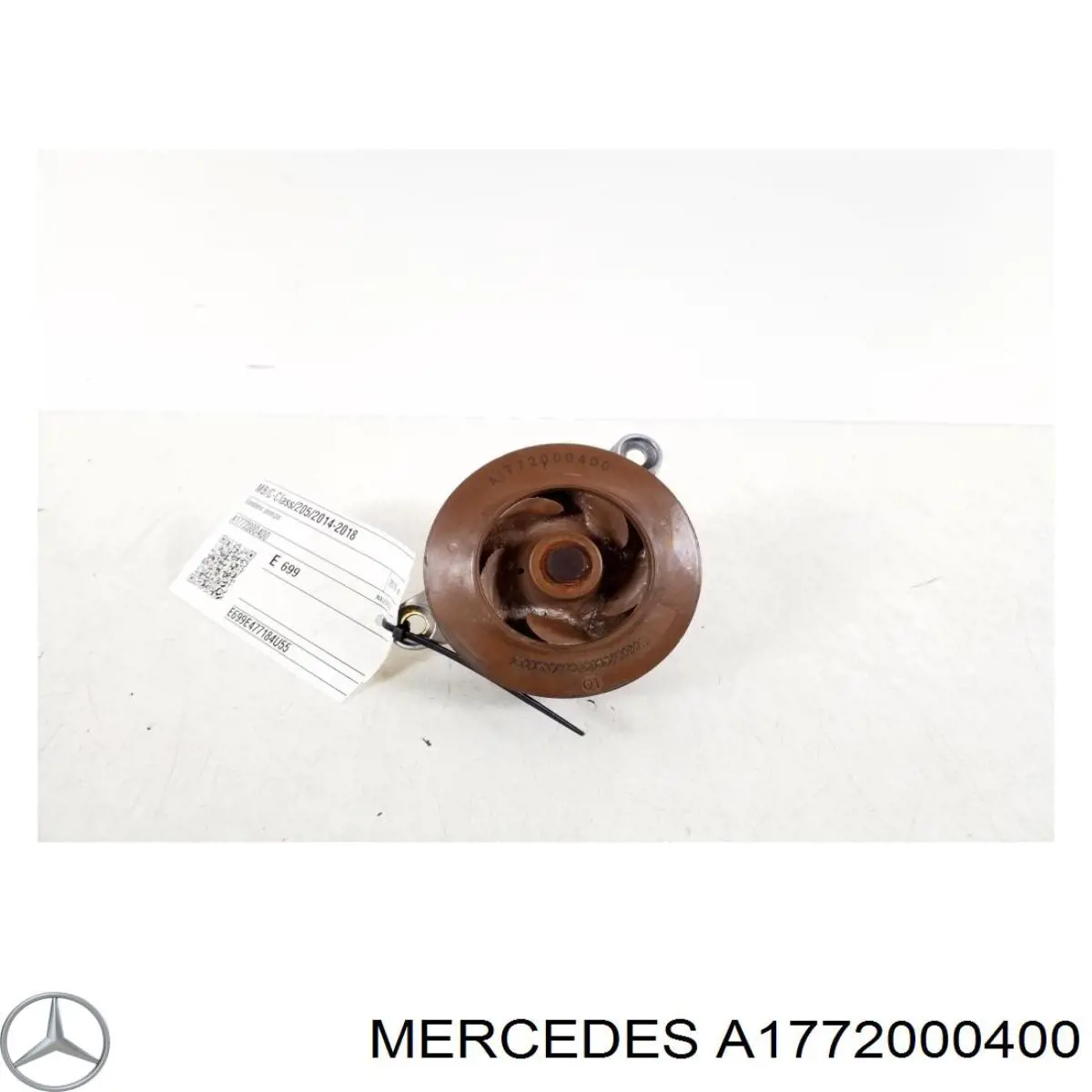 1772000400 Mercedes насос (помпа охолодження батареї)