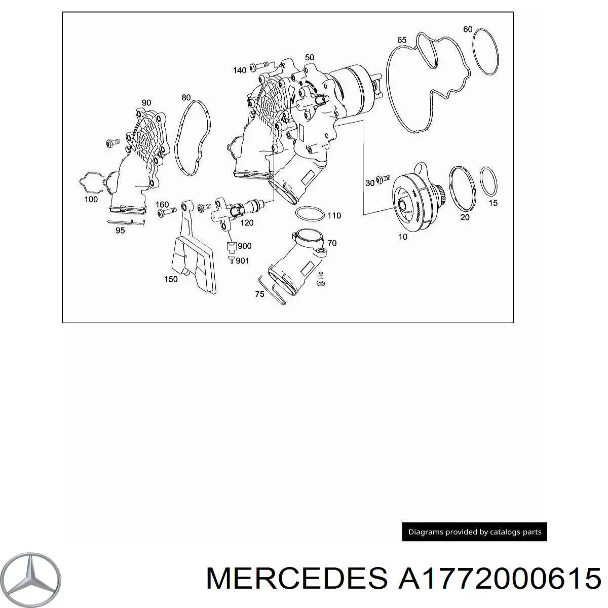 A1772000615 Mercedes 