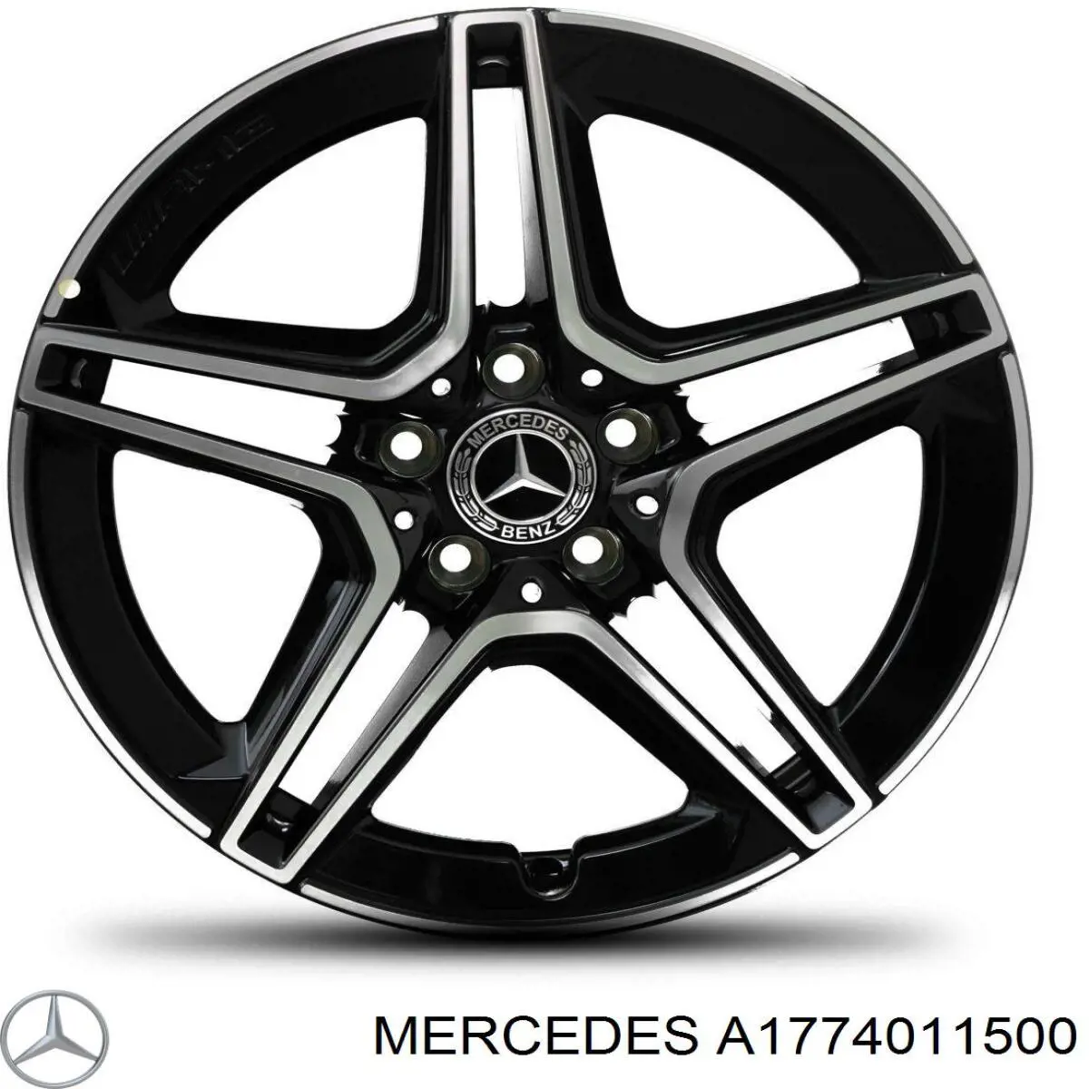 A1774011500 Mercedes Диски колісні литі (легкосплавні, титанові)