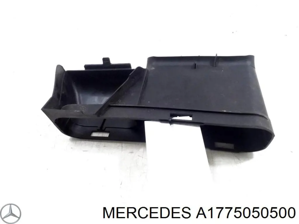 A1775050500 Mercedes Повітропровід (дефлектор) радіатора, правий