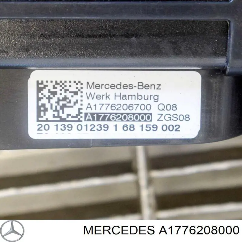 Супорт радіатора в зборі/монтажна панель кріплення фар на Mercedes A (W177)