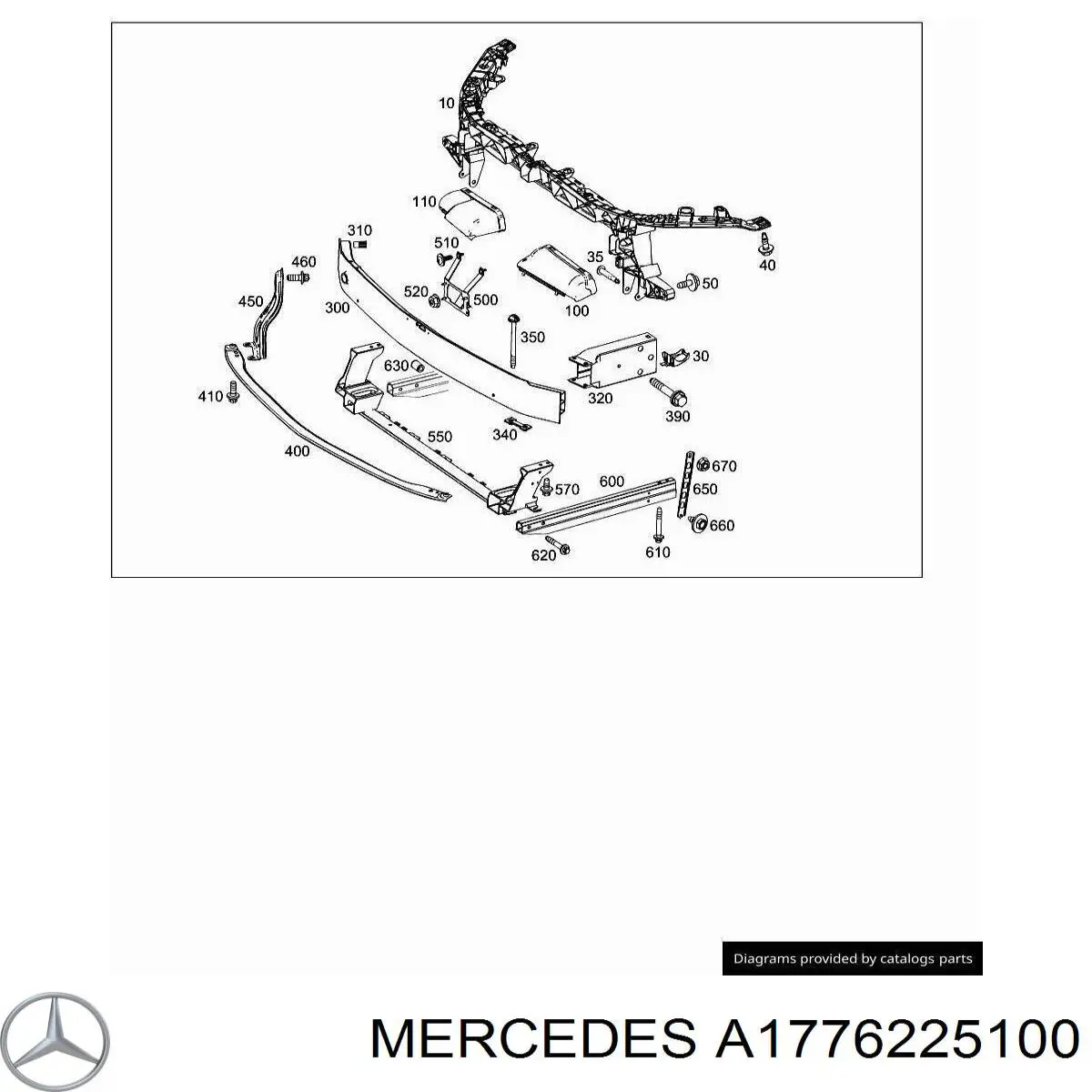 Купити A1776225100 Mercedes 