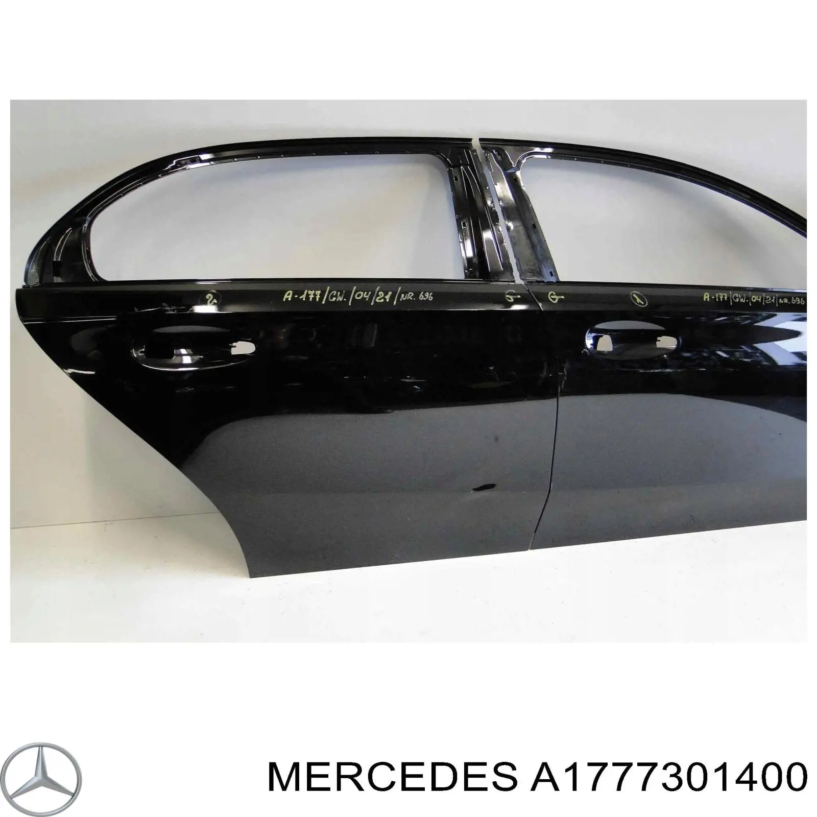 Двері задні Mercedes A1777301400 ціна, від 806.84 USD