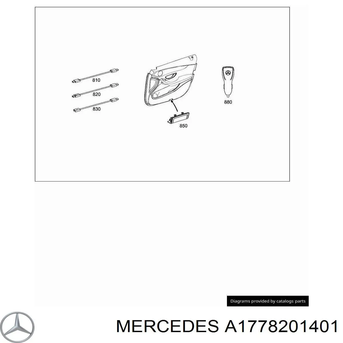 A1778201401 Mercedes 