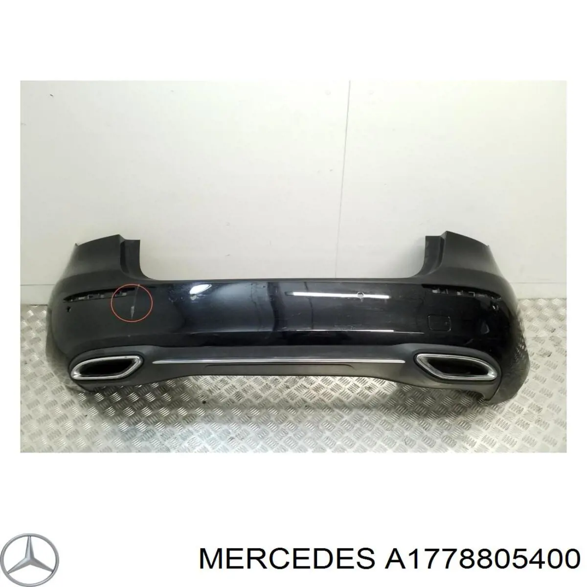 Купити A17788054009999 Mercedes Задній бампер