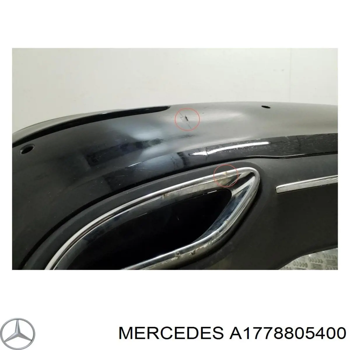 Задній бампер A1778805400 Mercedes