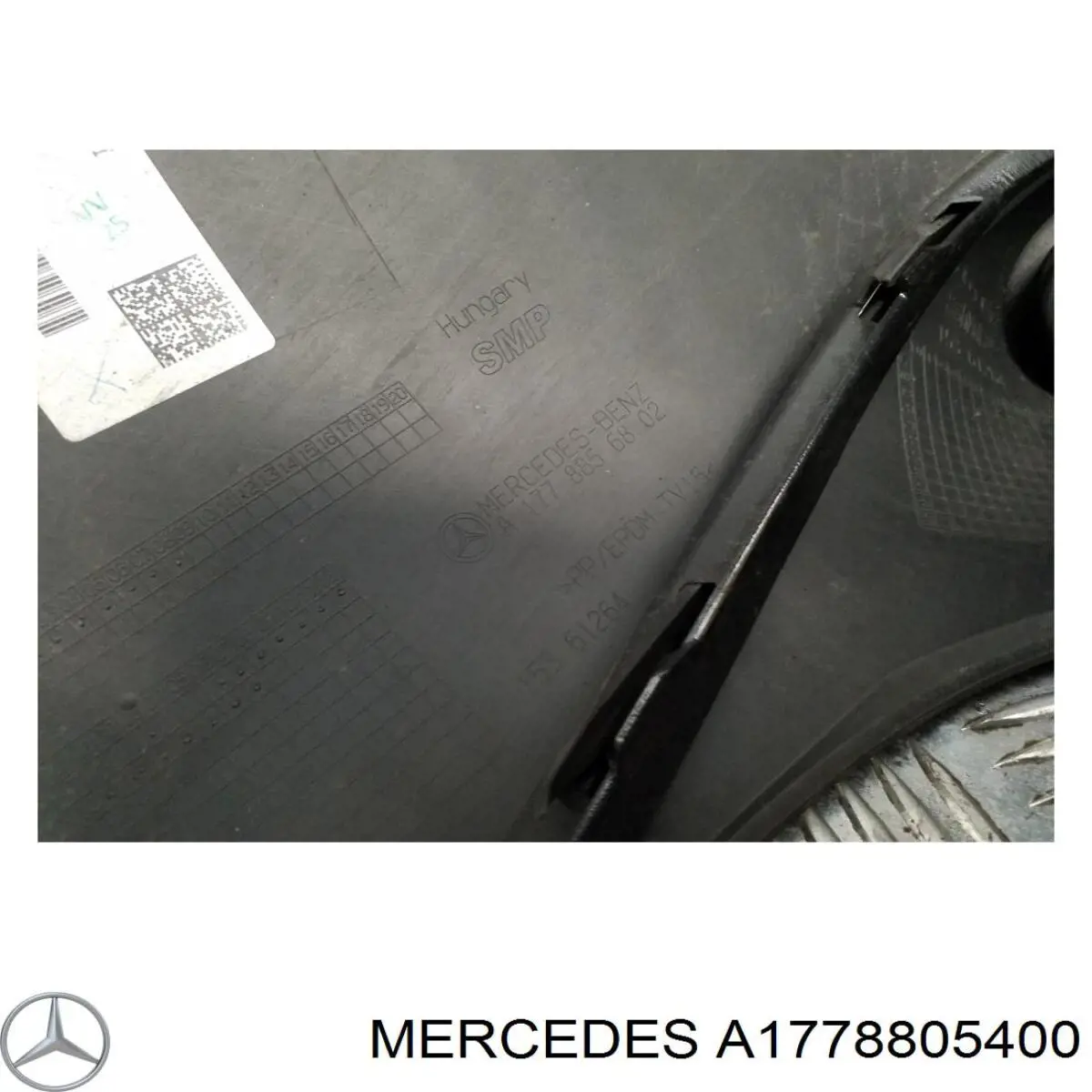 Кожух бампера заднього Mercedes A17788054009999 ціна, від 510.66 USD