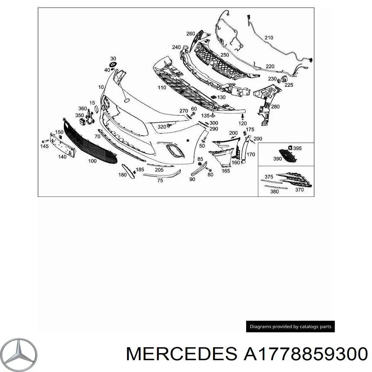 Купити A1778859300 Mercedes 