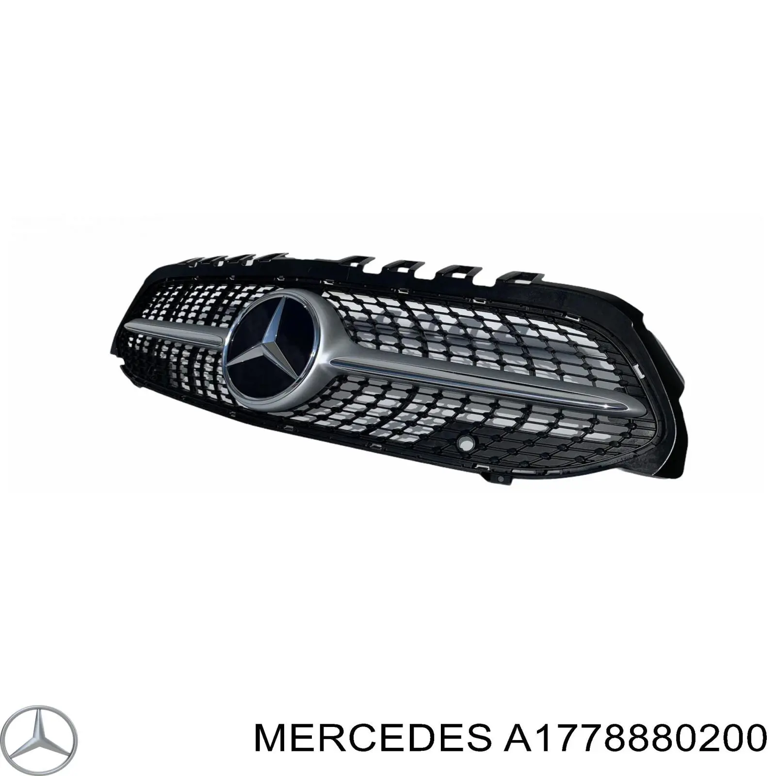 Облицювання радіатора Mercedes A1778880200 ціна, від 42.33 USD