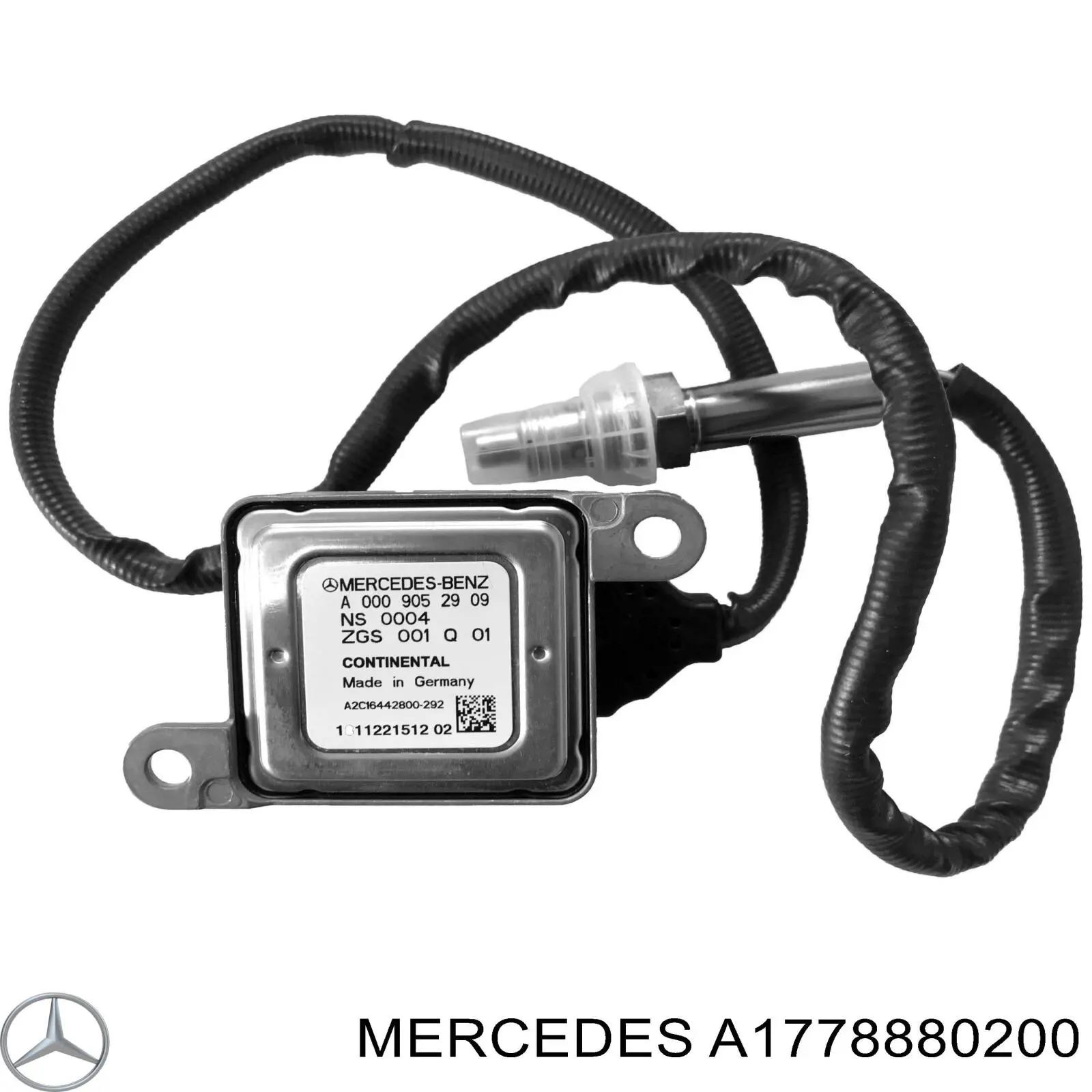 Купити A1778880200 Mercedes Захисна решітка радіатора