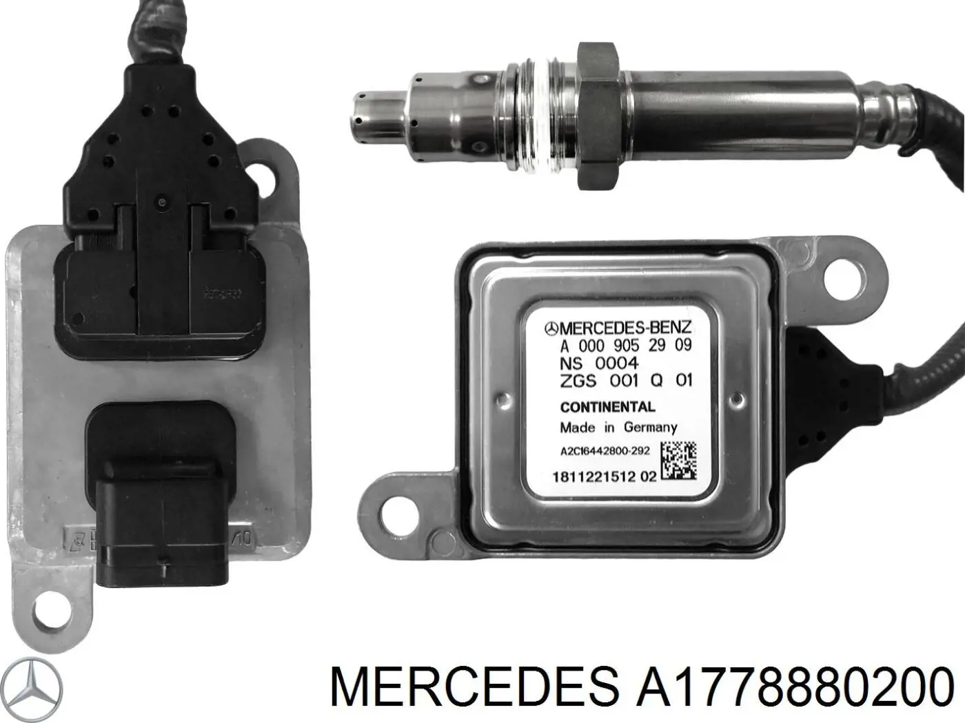 A1778880200 Mercedes Решітка радіатора