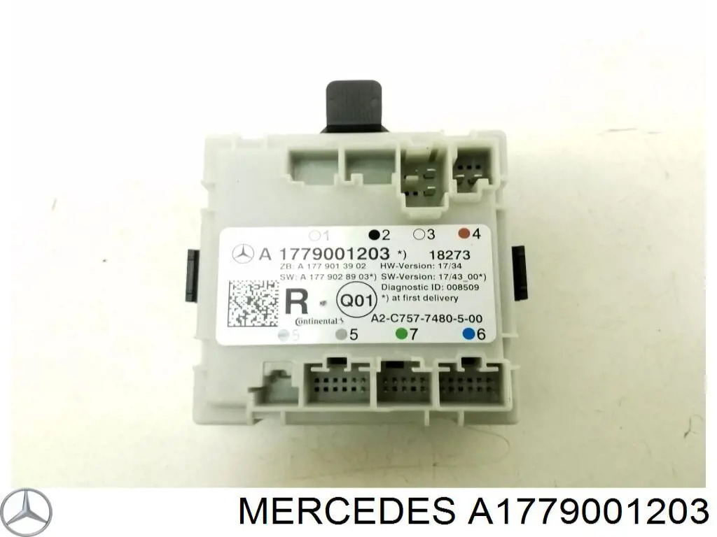 Блок комфорту задніх дверей Mercedes A1779001203 ціна, від 76.69 USD