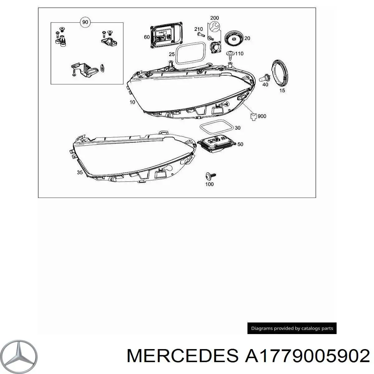 A1779005902 Mercedes 