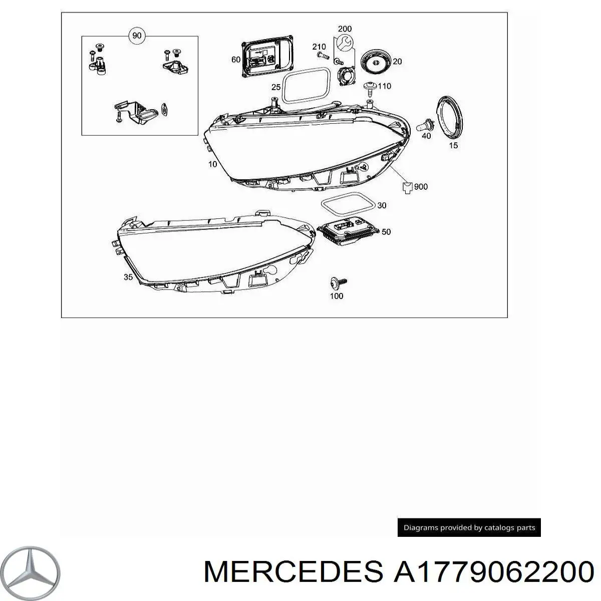 Фара правая HELLA 1EG015091021 ціна, від 229.55 USD