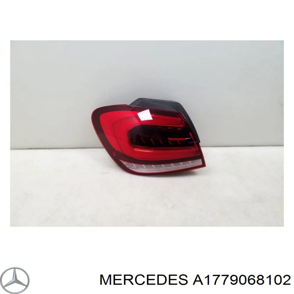 Задня ліва зовнішня фара Mercedes A1779068102 ціна, від 62.08 USD